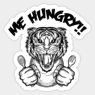 Savagely Hungry Sticker